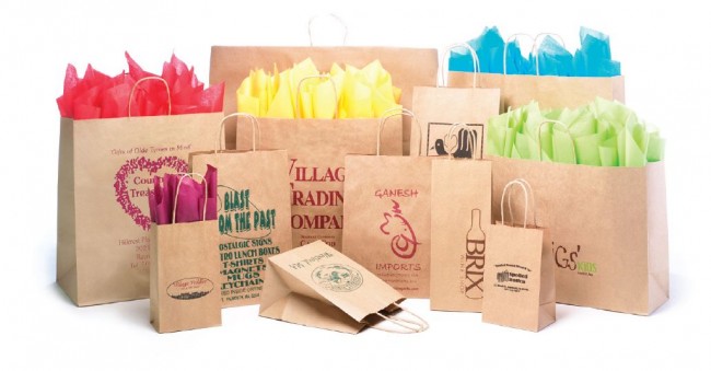 Custom Printed Paper Bags, Paper Bags Wholesale