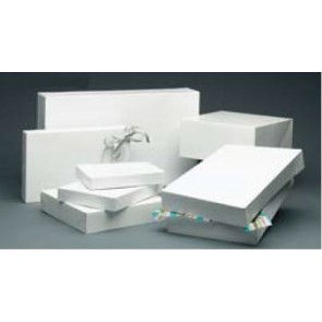 Apparel Boxes - White Alligator Embossed & Gloss