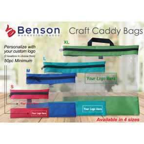 Craft Caddy Bags - Custom Printed